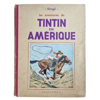 ALBUM TINTIN (Hergé)
Tintin en Amériques...