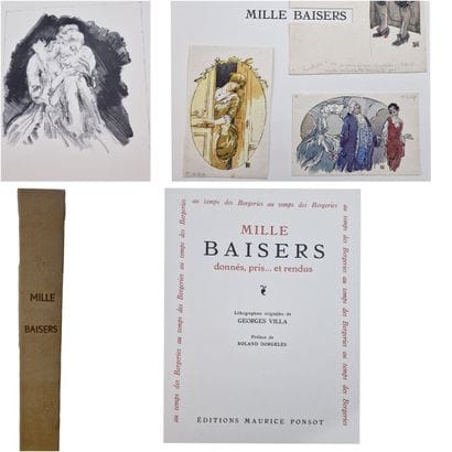 MILLE BAISERS - ILLUSTRATED WORK
Original...