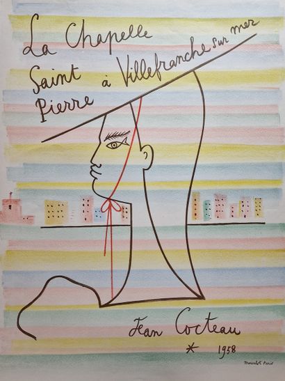 After Jean COCTEAU (1889-1963)
POSTER
Saint...
