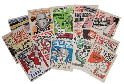 CHARLIE HEBDO
Ensemble de 50 AFFICHES DE...