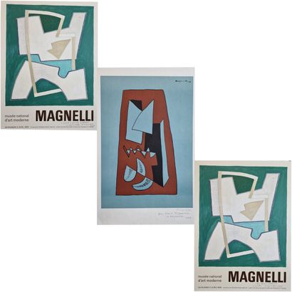 Alberto MAGNELLI (1888-1971)
Set including...