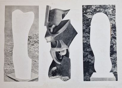 André VILLIERS (1930-2016)
PHOTOCOLLAGE DECOUPAGE
Signé...