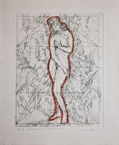 MAN RAY (1890-1976)
Opus International 1971
EAU-FORTE
Signée...