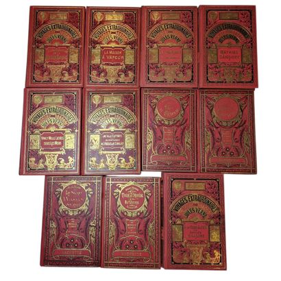 11 VOLUMES - The Extraordinary Voyages of...