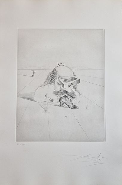 Salvador DALI (1904-1989)
Le bureaucrate...