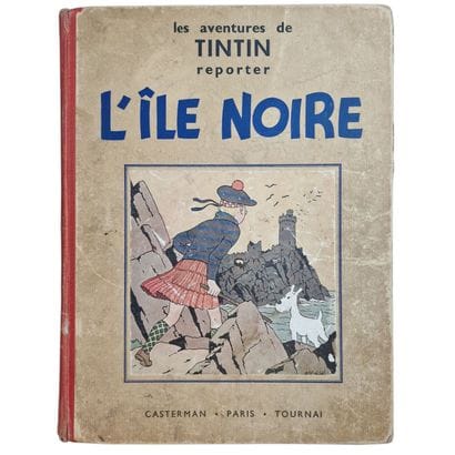 ALBUM TINTIN (Hergé)
L'ile noire - Edition...