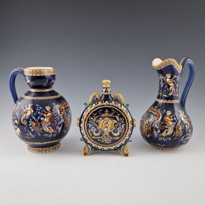 GIEN - RENAISSANCE MODEL WITH BLUE BOTTOM...