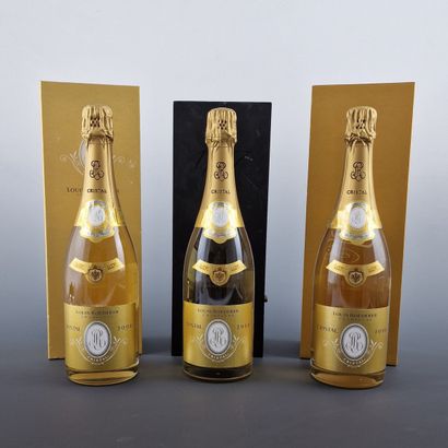 CHAMPAGNE CRISTAL LOUIS ROEDERER 2008
3 bottles...