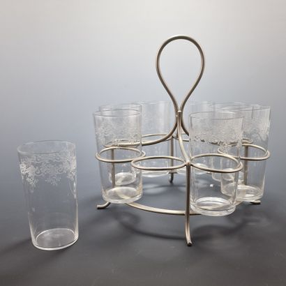 BACCARAT - SIROP SERVICE SEVIGNE ENGRAVING...