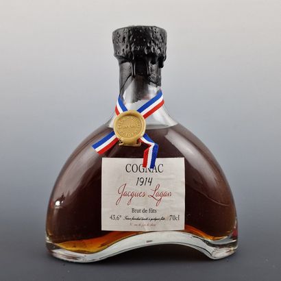 COGNAC JACQUES LAGAN 1914 
1 bottle 70 c...