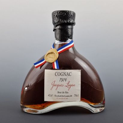 COGNAC JACQUES LAGAN 1914 
1 bottle 70 c...