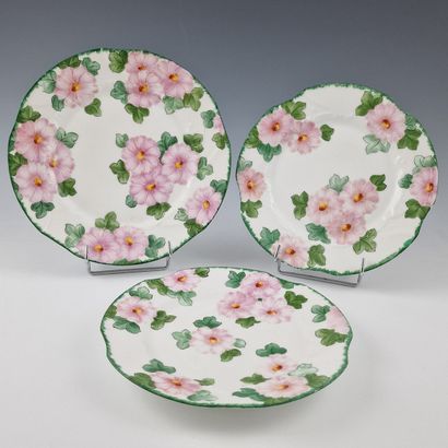 LIMOGES - 10-PIECE GATEAU SERVICE in white...