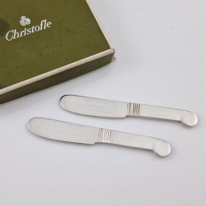 CHRISTOFLE ET Luc LANEL (1893-1965) - SET...