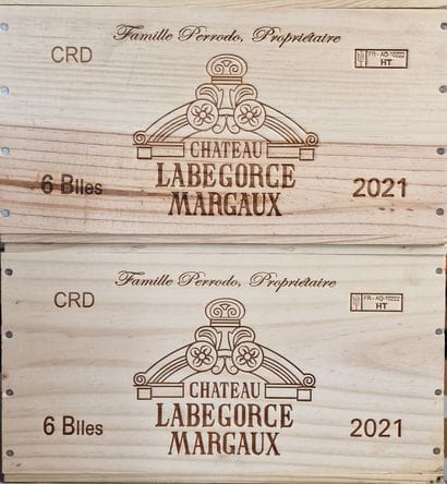 CHATEAU LABEGORCE - MARGAUX - 2021 
12 bottles...