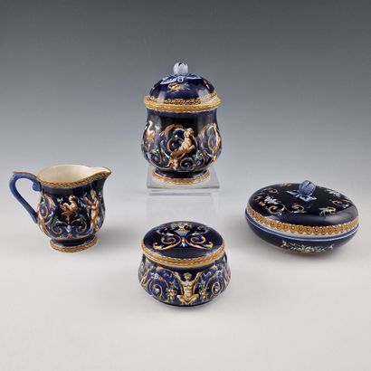 GIEN - RENAISSANCE MODEL WITH BLUE BOTTOM...