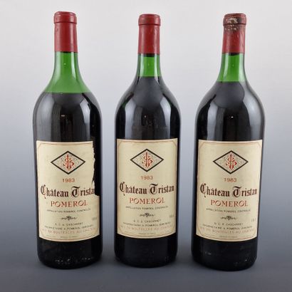 CHATEAU TRISTAN - POMEROL - 1983 
3 magnums
High...