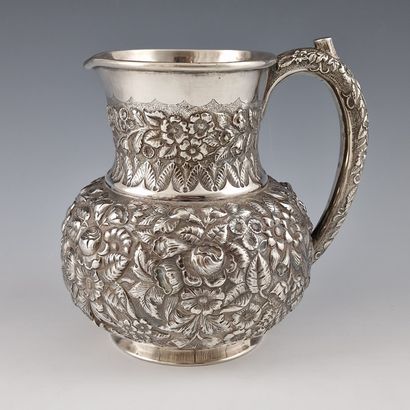 Sterling silver BROC by MERMOD JACCARD -...
