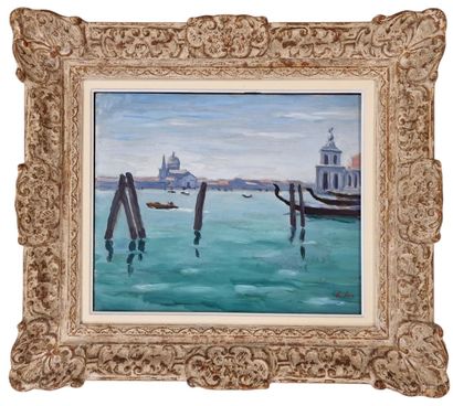 Louis SUE (1875-1968)
Vue de Venise
HUILE...