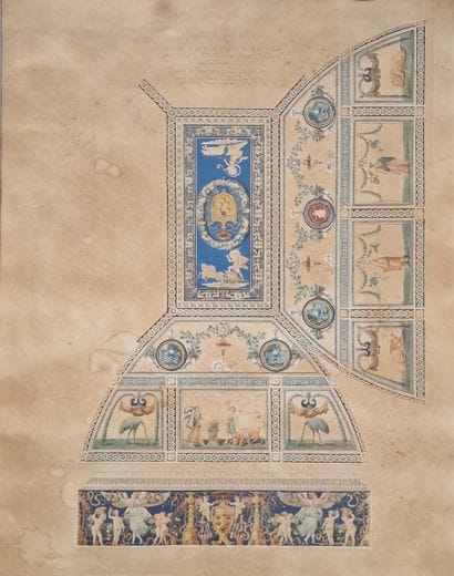 Auguste QUANTINET (1795-1867) 
De la Villa...