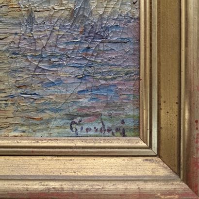 Italo GIORDANI (1882-1956)
Venise Barques...