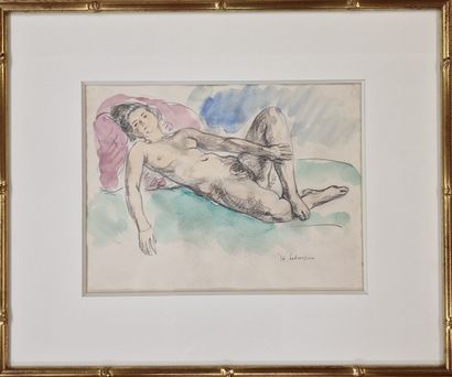 Henri LEBASQUE (1865-1937)
Nu allongé
FUSAIN...