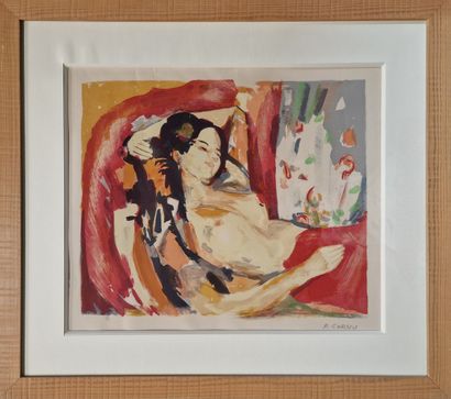 Pierre CORNU (1895-1996)
La sieste
LITHOGRAPHIE
Signée...