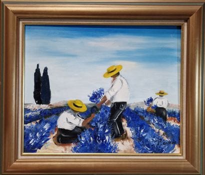 Patrick CASSAR (Né en 1960)
Les ramasseurs...