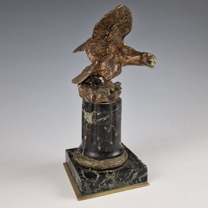 STATUETTE PORTE-MONTRE de Style Empire -...