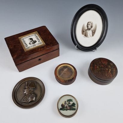 SOUVENIRS NAPOLEONIENS - ENSEMBLE DE SIX...