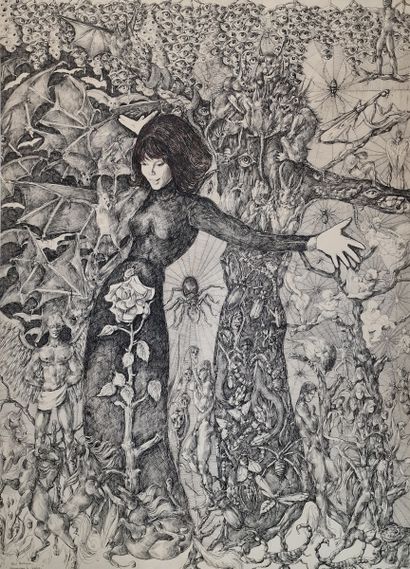 René BOLLIGER (1911-1971)
Hommage à Greco
PLUME...