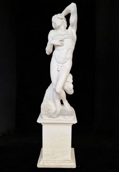 D'APRES MICHEL ANGE 
L'esclave mourant
Sculpture...