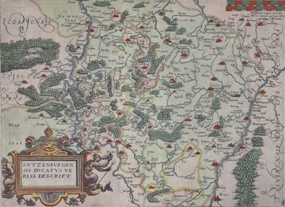 TWO ANTIQUE ENGRAVINGS AROUND LUXEMBOURG

-...