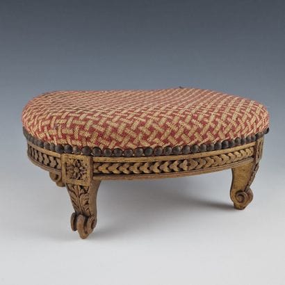 TABOURET DE PIEDS ovale de Style Transition...