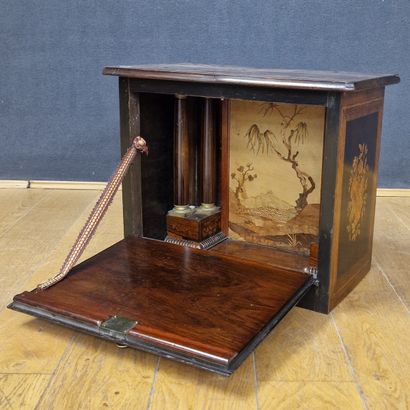 PETIT CABINET d'Epoque Louis-Philippe (Remontage)...