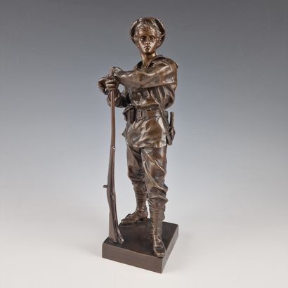 Aristide CROISY (1840 - 1899) 
Fusilier marin...