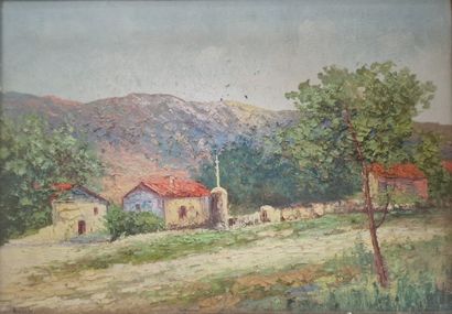 Italo GIORDANI (1882-1956)
Ferme dans un...