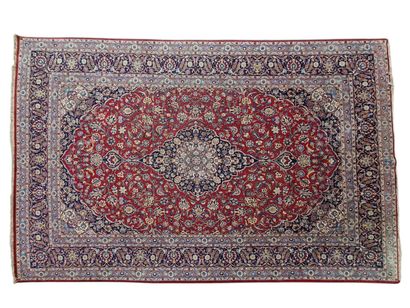 Keschan RUG (cotton warp and weft, wool velvet),...