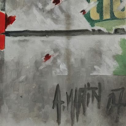 Arnaud MARTIN (1968-2011)
Les murs de Bangkok...