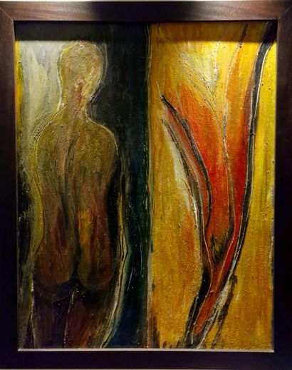 Le BRIS (XX-XXIème Siècle)
Nu de dos - 1992
HUILE...