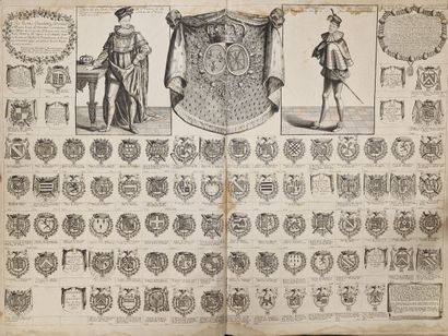 [HERALDISME]. CHEVILLARD (Jacques). RECUEIL.
Paris,...