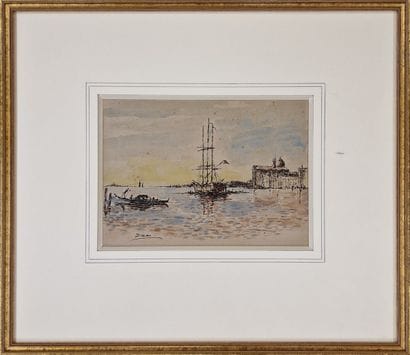 Felix ZIEM (1821-1911)
Venise La Salute
AQUARELLE...