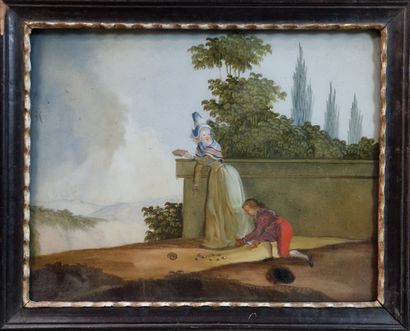 FRENCH SCHOOL OF THE EARLY 19th CENTURY Scenes...