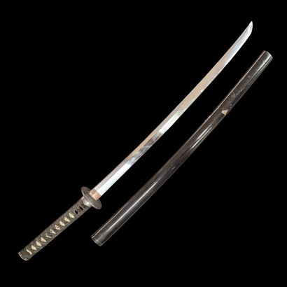 JAPON, XVIIIE SIECLE
KATANA avec lame à shinogi-zukuri,...