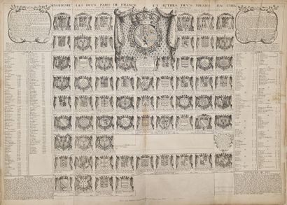 [HERALDISME]. CHEVILLARD (Jacques). RECUEIL.
Paris,...