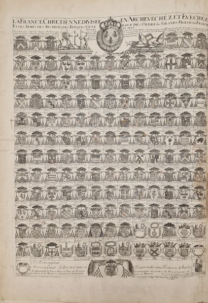 [HERALDISME]. CHEVILLARD (Jacques). RECUEIL.
Paris,...