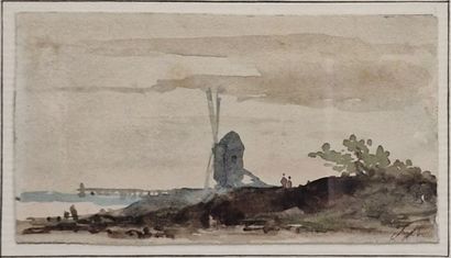Johan-Barthold JONGKIND (1819-1891)
Hollande...