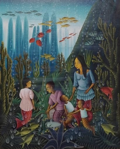 Smith BLANCHARD (né en 1952)
Famille de sirènes...