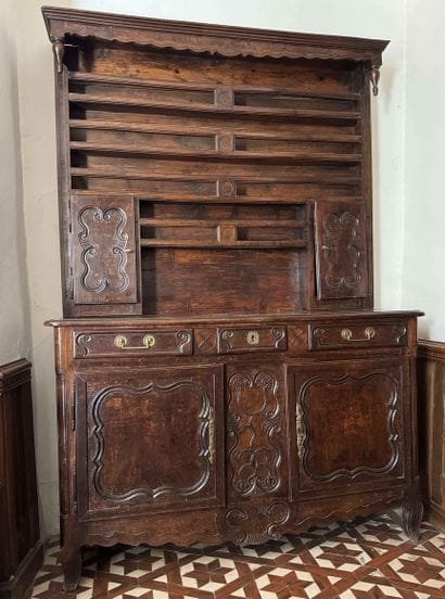 BUFFET VAISSELIER Normandie XIXème Siècle...