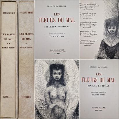 [GOERG (Edouard)] [BAUDELAIRE (Charles)]....