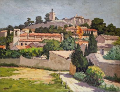 EUGENE SANDRINI (1925-1998)
Eygallières
HUILE...
